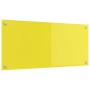 Fondo de cocina Amarillo 90x40x0.6 cm de vidrio templado de , Herramientas y utensilios de cocina - Ref: Foro24-42001256, Pre...