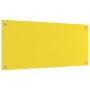 Fondo de cocina Amarillo 90x40x0.6 cm de vidrio templado de , Herramientas y utensilios de cocina - Ref: Foro24-42001256, Pre...