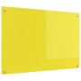 Salpicadero de cocina Amarillo 90x60x0,6 cm Vidrio Templado de , Herramientas y utensilios de cocina - Ref: Foro24-42001258, ...