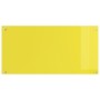 Fondo de cocina Amarillo 100x50x0,6 cm de vidrio templado de , Herramientas y utensilios de cocina - Ref: Foro24-42001260, Pr...