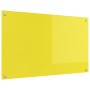 Salpicadero de Cocina Amarillo 100x60x0,6 cm Vidrio Templado de , Herramientas y utensilios de cocina - Ref: Foro24-42001261,...