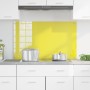 Salpicadero de Cocina Amarillo 100x60x0,6 cm Vidrio Templado de , Herramientas y utensilios de cocina - Ref: Foro24-42001261,...