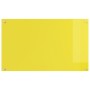 Salpicadero de Cocina Amarillo 100x60x0,6 cm Vidrio Templado de , Herramientas y utensilios de cocina - Ref: Foro24-42001261,...
