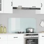 Tablero de cocina blanco 110x50x0,6 cm de vidrio templado de , Herramientas y utensilios de cocina - Ref: Foro24-42001287, Pr...
