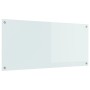 Tablero de cocina blanco 110x50x0,6 cm de vidrio templado de , Herramientas y utensilios de cocina - Ref: Foro24-42001287, Pr...