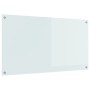 Salpicadero de cocina Blanco 110x60x0,6 cm Vidrio Templado de , Herramientas y utensilios de cocina - Ref: Foro24-42001288, P...
