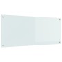 Base para cocina Blanca 120x50x0,6 cm de vidrio templado de , Herramientas y utensilios de cocina - Ref: Foro24-42001290, Pre...