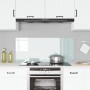 Base para cocina Blanca 120x50x0,6 cm de vidrio templado de , Herramientas y utensilios de cocina - Ref: Foro24-42001290, Pre...