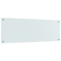 Fondo de cocina Blanco 120x40x0,6 cm en vidrio templado de , Herramientas y utensilios de cocina - Ref: Foro24-42001289, Prec...