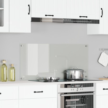 Espacio para la Cocina Backsplash Transparente 110x50x0,6 cm de Vidrio Templado de , Herramientas y utensilios de cocina - Re...