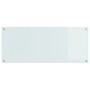 Base para cocina Blanca 120x50x0,6 cm de vidrio templado de , Herramientas y utensilios de cocina - Ref: Foro24-42001290, Pre...