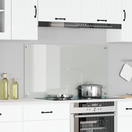 VidaXL Respaldo de Cocina Transparente 120x60x0,6 cm de Vidrio Templado de , Herramientas y utensilios de cocina - Ref: Foro2...