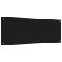 Fondo de cocina  Negro 110x40x0,6 cm de vidrio templado | Foro24.es | Tu tienda online para hogar, jardín y más Foro24.es