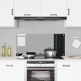 Respaldo de Cocina Negro 110x50x0,6 cm Vidrio Templado de , Herramientas y utensilios de cocina - Ref: Foro24-42001299, Preci...