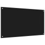 Fondo de cocina Negro 110x60x0,6 cm de vidrio templado de , Herramientas y utensilios de cocina - Ref: Foro24-42001300, Preci...