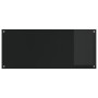 Fondo de Cocina Negro 120x50x0.6 cm de Vidrio Templado de , Herramientas y utensilios de cocina - Ref: Foro24-42001302, Preci...