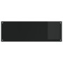 Salpicadero de Cocina Negro 120x40x0,6 cm Vidrio Templado de , Herramientas y utensilios de cocina - Ref: Foro24-42001301, Pr...