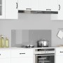 Luz de Cocina Gris Claro 110x40x0,6 cm de Vidrio Templado de , Herramientas y utensilios de cocina - Ref: Foro24-42001304, Pr...