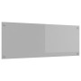 Luz de Cocina Gris Claro 110x40x0,6 cm de Vidrio Templado de , Herramientas y utensilios de cocina - Ref: Foro24-42001304, Pr...