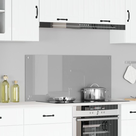 Luz para salpicadero de cocina Gris Claro 110x50x0,6 cm Vidrio Templado de , Herramientas y utensilios de cocina - Ref: Foro2...
