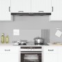 Luz de Cocina Gris Claro 110x40x0,6 cm de Vidrio Templado de , Herramientas y utensilios de cocina - Ref: Foro24-42001304, Pr...