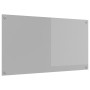 Luz de Respaldo de Cocina Gris Claro 110x60x0,6 cm Vidrio Templado de , Herramientas y utensilios de cocina - Ref: Foro24-420...