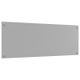 Luz de Cocina Gris Claro 110x40x0,6 cm de Vidrio Templado de , Herramientas y utensilios de cocina - Ref: Foro24-42001304, Pr...