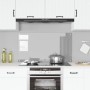 Luz de Respaldo de Cocina Gris Claro 110x60x0,6 cm Vidrio Templado de , Herramientas y utensilios de cocina - Ref: Foro24-420...