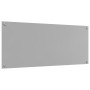 VidaXL Luz de Salpicadero de Cocina Gris Claro 120x50x0,6 cm Vidrio Templado de , Herramientas y utensilios de cocina - Ref: ...