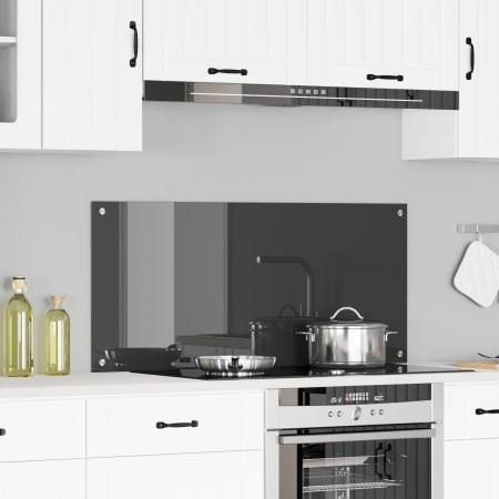 Salpicadero de Cocina Gris Oscuro 110x50x0,6 cm Vidrio Templado | Foro24.es | Tu tienda online para hogar, jardín y más Foro24.es