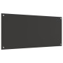 Salpicadero de Cocina Gris Oscuro 110x50x0,6 cm Vidrio Templado | Foro24.es | Tu tienda online para hogar, jardín y más Foro24.es