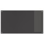 VidaXL Salpicadero de Cocina Gris Oscuro 110x60x0,6 cm Vidrio Templado de , Herramientas y utensilios de cocina - Ref: Foro24...