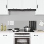Salpicadero de Cocina Gris oscuro 120x40x0,6 cm Vidrio Templado de , Herramientas y utensilios de cocina - Ref: Foro24-420013...