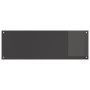 Salpicadero de Cocina Gris oscuro 120x40x0,6 cm Vidrio Templado de , Herramientas y utensilios de cocina - Ref: Foro24-420013...
