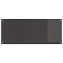 Respaldo de cocina gris oscuro 120x50x0,6 cm de cristal templado de , Herramientas y utensilios de cocina - Ref: Foro24-42001...