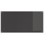 Salpicadero de cocina Gris oscuro 120x60x0,6 cm Vidrio Templado de , Herramientas y utensilios de cocina - Ref: Foro24-420013...