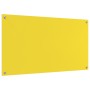 Salpicadero de cocina amarillo 110x60x0,6 cm de vidrio templado de , Herramientas y utensilios de cocina - Ref: Foro24-420013...