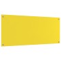 VidaXL Salpicadero de Cocina Amarillo 120x50x0,6 cm Cristal Templado de , Herramientas y utensilios de cocina - Ref: Foro24-4...