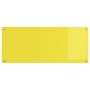 VidaXL Salpicadero de Cocina Amarillo 120x50x0,6 cm Cristal Templado de , Herramientas y utensilios de cocina - Ref: Foro24-4...