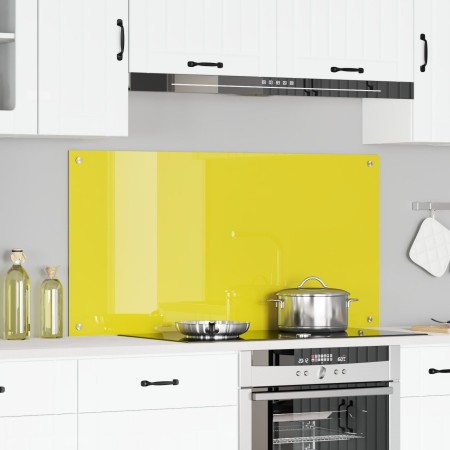 Protector de Cocina  Amarillo 120x60x0,6 cm Vidrio Templado | Foro24.es | Tu tienda online para hogar, jardín y más Foro24.es