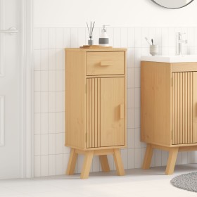 Armario de baño 35x30x90 cm de madera maciza de pino de , Muebles de baño - Ref: Foro24-42001358, Precio: 71,67 €, Descuento: %