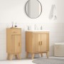 Gabinete base para fregadero 114x43x73,5 cm Madera maciza de pino de , Muebles de baño - Ref: Foro24-42001360, Precio: 87,18 ...