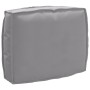 Cojín Exterior Gris Algodón Mediano Fundas Quitables de , Cojines para sillas y sofás - Ref: Foro24-42001459, Precio: 23,98 €...