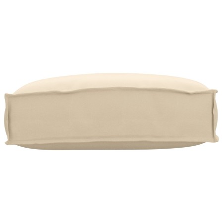 Cojín para Exterior Beige Algodón Mediano Fundas Removibles de , Cojines para sillas y sofás - Ref: Foro24-42001461, Precio: ...