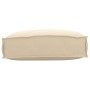 Cojín para Exterior Beige Algodón Mediano Fundas Removibles de , Cojines para sillas y sofás - Ref: Foro24-42001461, Precio: ...