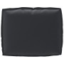 Cojín de Exterior Negro Poliéster Medio Cojín de Silla de , Cojines para sillas y sofás - Ref: Foro24-42001462, Precio: 21,03...