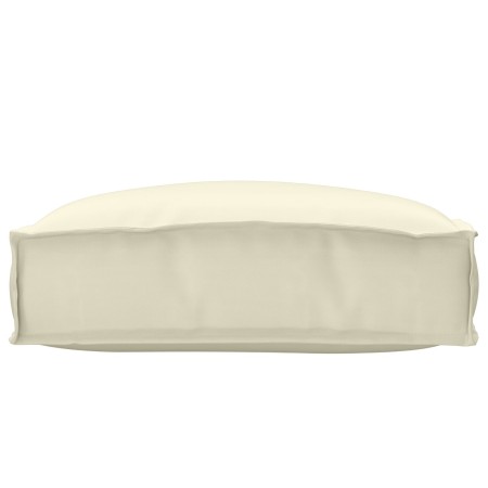 Cojín Exterior Crema Poliéster 50x50 Materiales impermeables de , Cojines para sillas y sofás - Ref: Foro24-42001470, Precio:...
