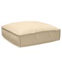 Cojín de Exterior Beige Poliéster 50 cm x 50 cm Reversible de , Cojines para sillas y sofás - Ref: Foro24-42001471, Precio: 2...