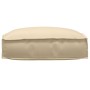 Cojín de Exterior Beige Poliéster 50 cm x 50 cm Reversible de , Cojines para sillas y sofás - Ref: Foro24-42001471, Precio: 2...