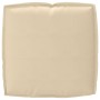 Cojín de Exterior Beige Poliéster 50 cm x 50 cm Reversible de , Cojines para sillas y sofás - Ref: Foro24-42001471, Precio: 2...